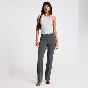 Women's Gray Tailored Pants